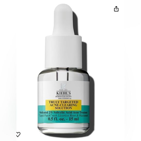 Kiehl's Truly Targeted Acne-Clearing Pimple Patch with 2% Salicylic Acid, - Picture 1 of 4